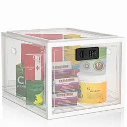 clear plastic drawer organizer